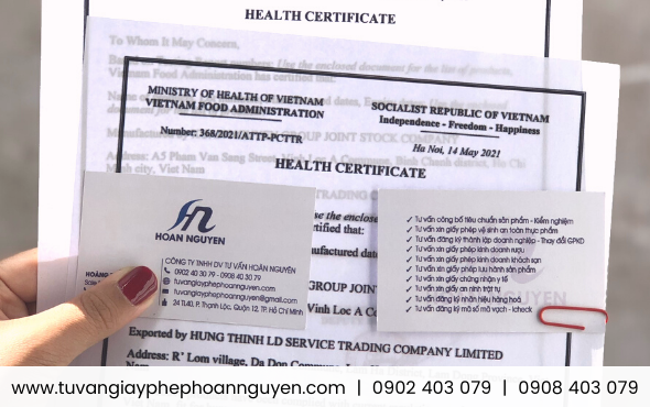 Vietnam Health Certificate Everything You Need to Know